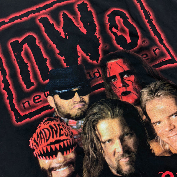 1998 WCW NWO Wolfpac Shirt Black Size Large - Beyond 94