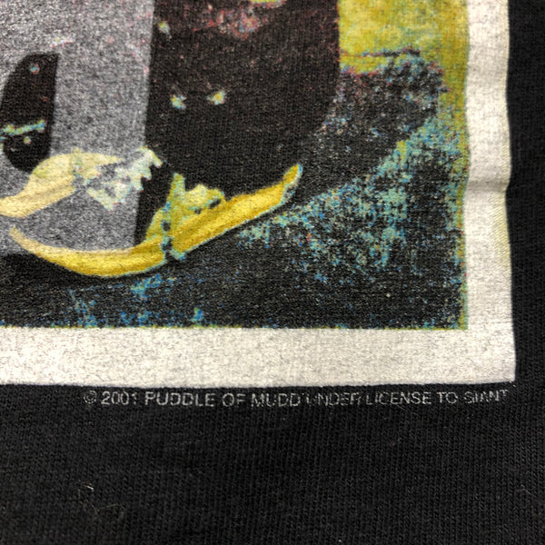 2001 Puddle Of Mudd Rock Band Shirt Size Large