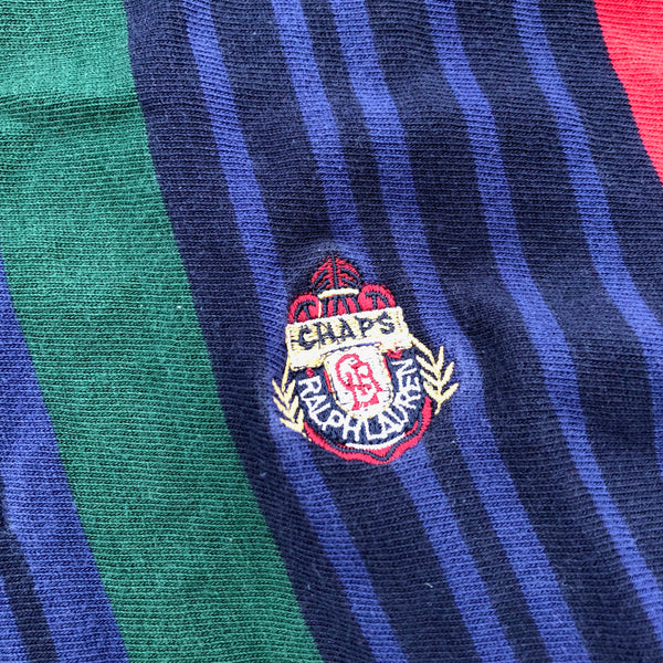 Vintage Chaps Ralph Lauren L/s Polo Shirt Multi Size Large - Beyond 94