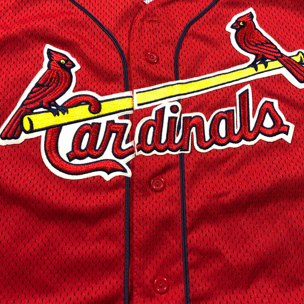 Vintage 90s St. Louis Cardinals Mark McGwire Majestic Diamond Collection Jersey Size Large
