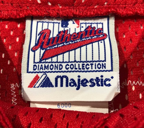 Vintage 90s St. Louis Cardinals Mark McGwire Majestic Diamond Collection Jersey Size Large
