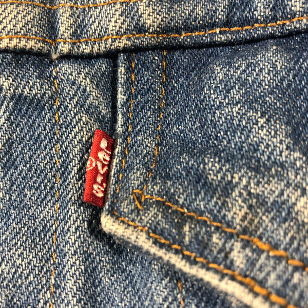 Vintage 80s Levis Denim Jean Jacket Size Medium (40R)