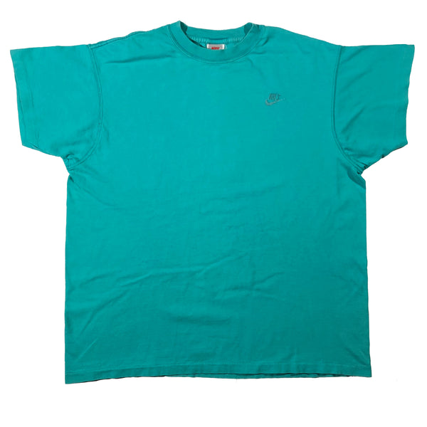 Vintage 90s Grey Tag Nike Embroidered Single Stitch Shirt | Beyond 94