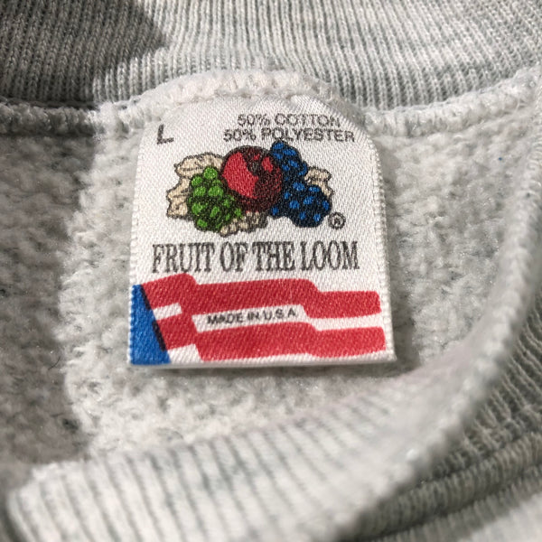 Vintage 90s Carnegie Mellon Puff Print Sweatshirt Size Medium