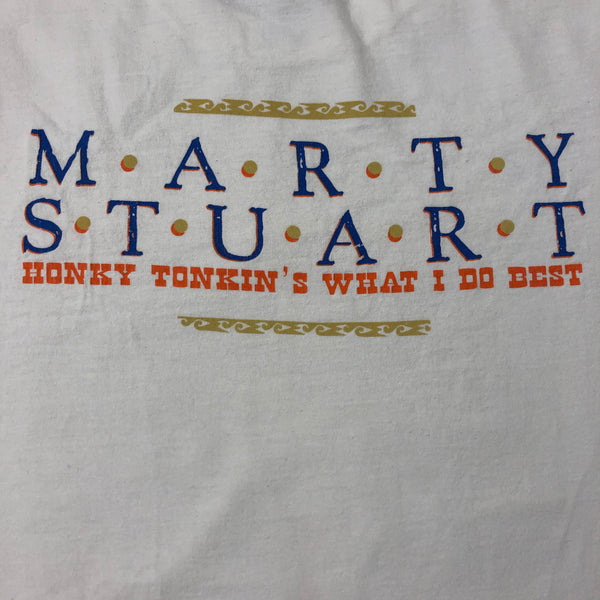1996 Marty Stuart Honky Tonkin's What I Do Best Tour Shirt Size X-Large