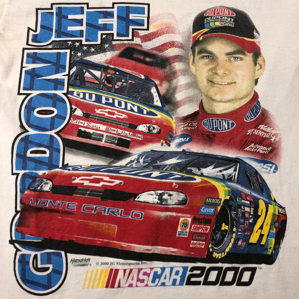 2000 Jeff Gordon Winston Cup Schedule Nascar Shirt Size Medium