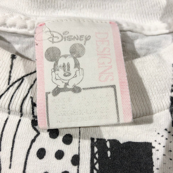 Vintage 90s Mickey Mouse Comic All Over Print Single Stitch Shirt Size X-Large