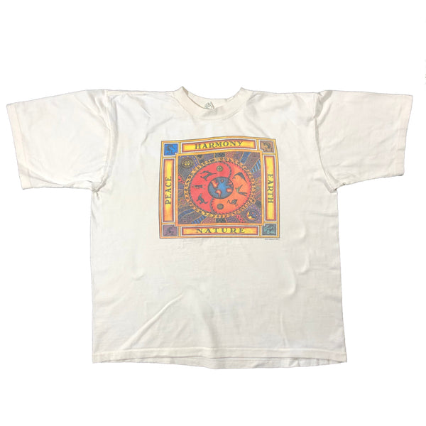 Vintage 1994 Humanitees Harmony Peace Nature Earth Single Stitch Shirt | Beyond 94