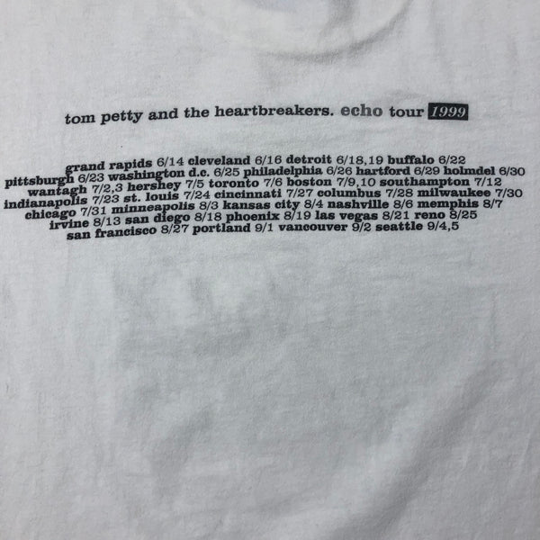 1999 Tom Petty And The Heartbreakers Echo Tour Shirt Size Large