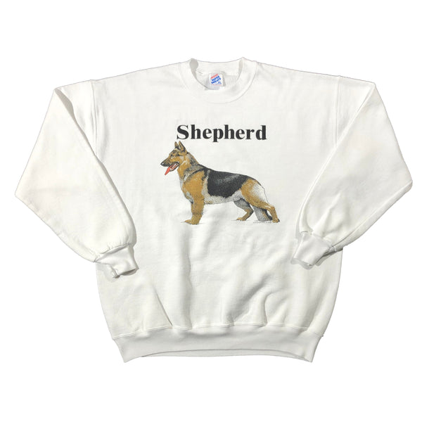 Vintage 1988 German Shepherd Dog 50/50 Blend Sweatshirt | Beyond 94