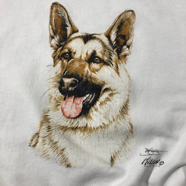 Vintage 90s German Shepherd Dog 50/50 Blend Sweatshirt | Beyond 94
