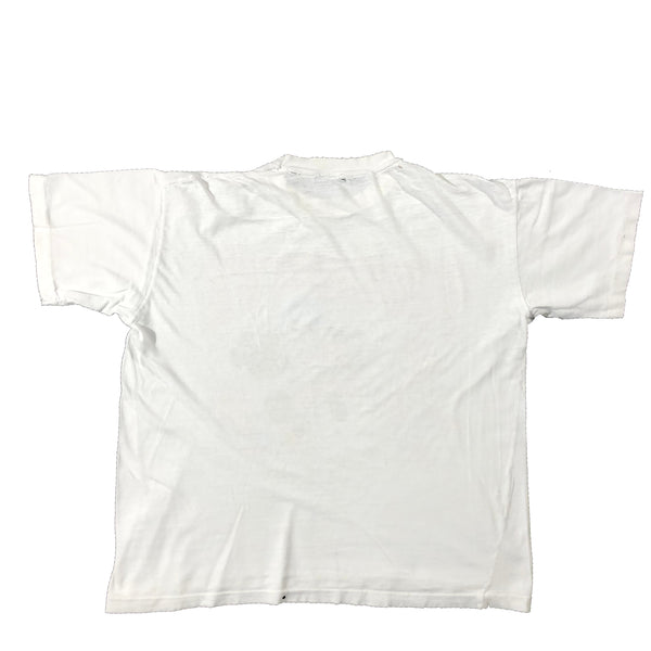 Vintage 90s Looney Tunes Touchdown Distressed Single Stitch Shirt Size Large