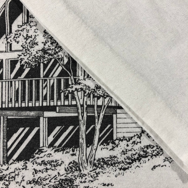 1990 Pennsylvania Log Cabin Sunset Single Stitch Shirt Size X-Large