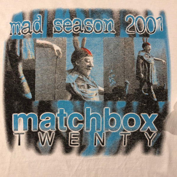 2001 Matchbox Twenty Mad Season Tour Ls Shirt Size X-Large