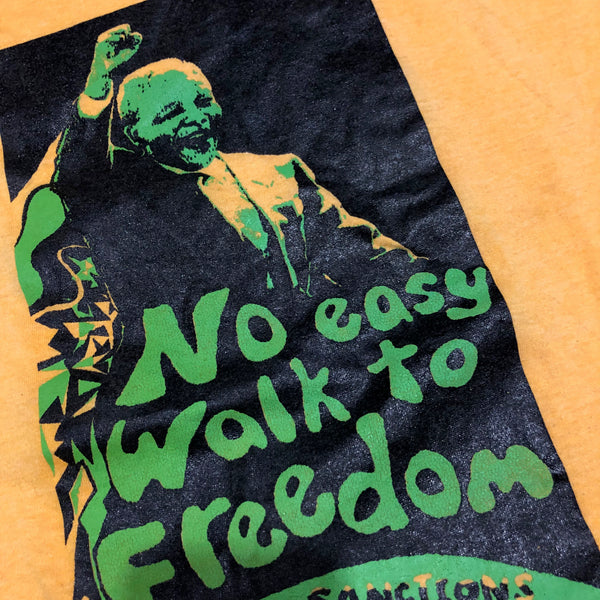 Vintage 1990 Nelson Mandela Freedom Single Stitch Shirt | Beyond 94