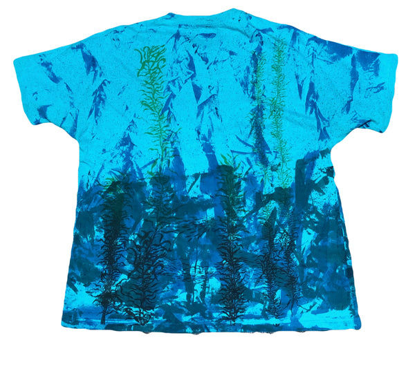Vintage 90s Single Stitch Local Color Art All Over Print Shirt Size X-Large - Beyond 94