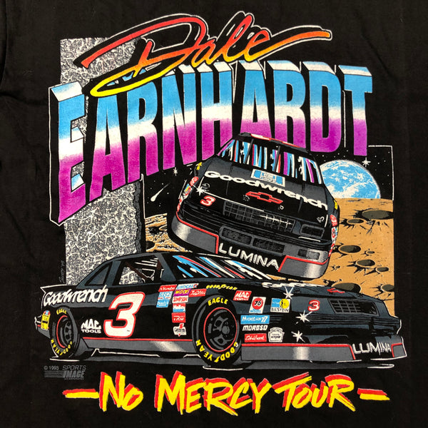 1993 DS Dale Earnhardt No Mercy Tour Nascar Single Stitch Shirt Size Medium