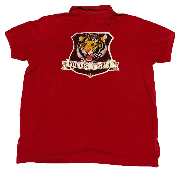 Vintage 90s Ralph Lauren Tiger Face Polo Size XX-Large - Beyond 94