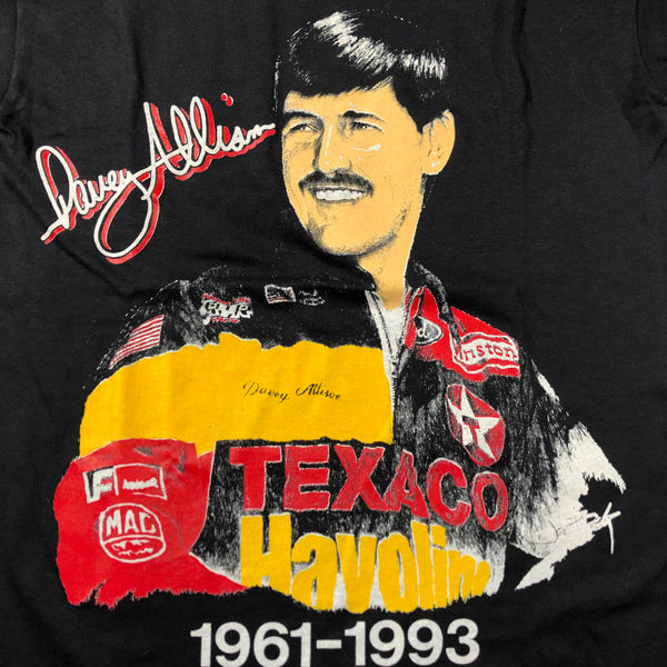 1993 DS Davey Allison Winston Cup Victories Nascar Single Stitch Shirt Size Small
