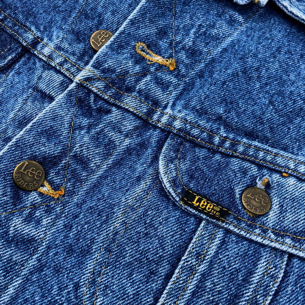Vintage 80s Lee Jean Jacket Size M/L - Beyond 94