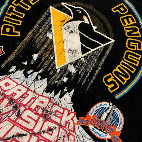 1993 Pittsburgh Penguins Starter Shirt Size Large - Beyond 94