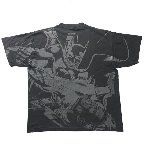 Vintage 1992 DC Comics Batman All Over Print Single Stitch Shirt | Beyond 94