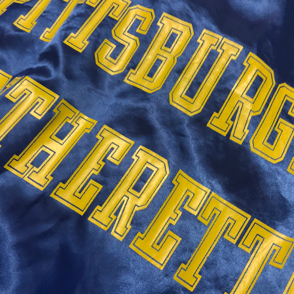 Vintage 80s Pittsburgh Pantherette Satin Jacket Size Large - Beyond 94