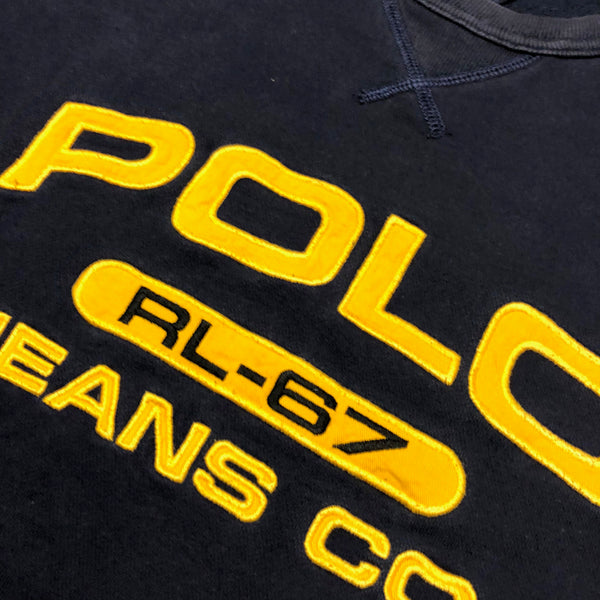 Vintage 90s Ralph Lauren Polo Jeans Sweatshirt Size X-Large - Beyond 94