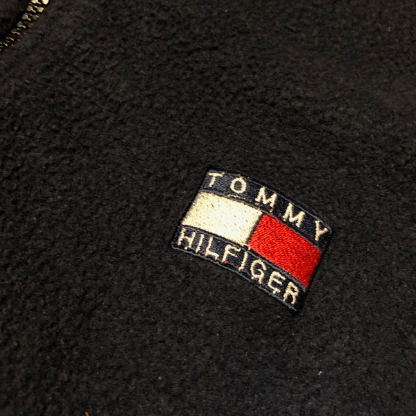 Vintage 90s Bootleg Tommy Hilfiger Fleece Pullover Size X-Large - Beyond 94