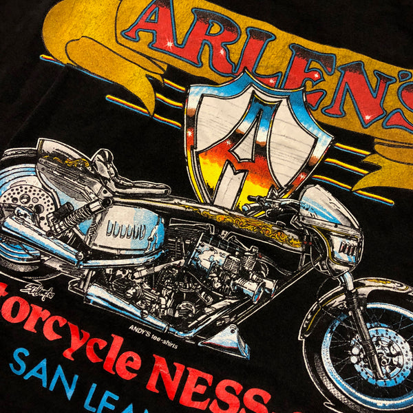 Vintage 80s Single Stitch Arlen Ness Biker Shirt Size X-Large - Beyond 94
