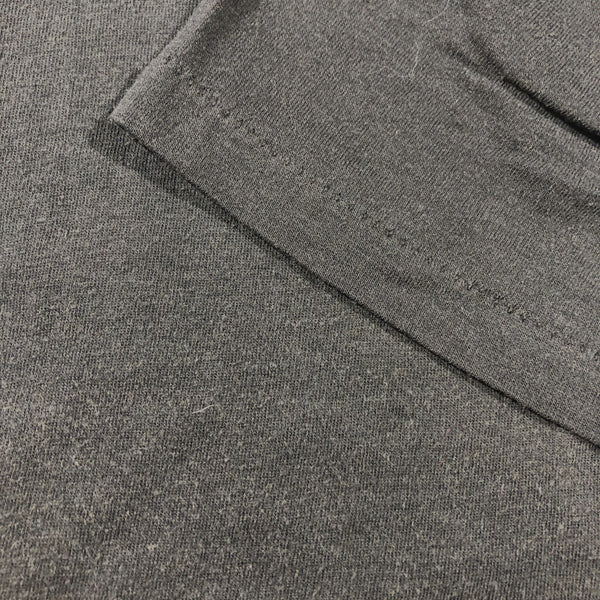 Vintage 80s Black Screen Star Blank 50/50 Blend Single Stitch Shirt Size Large