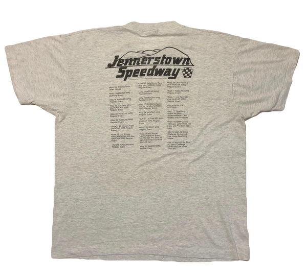 1993 Single Stitch Jennerstown Speedway Racing Shirt Size X-Large - Beyond 94
