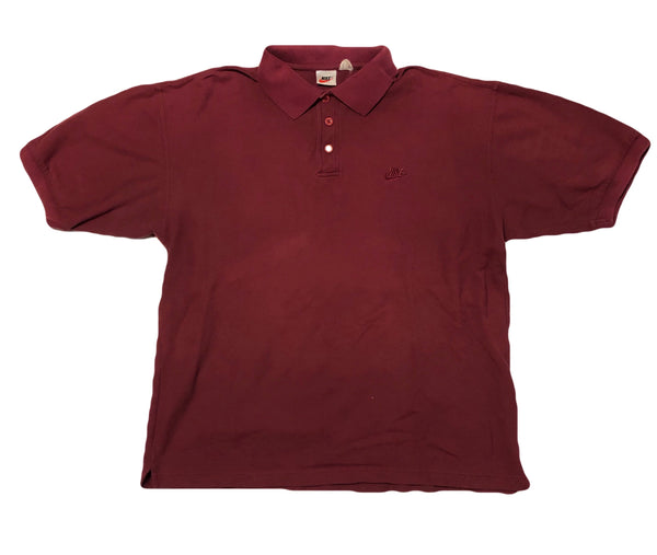 Vintage 90s Nike Polo Shirt Size Large - Beyond 94