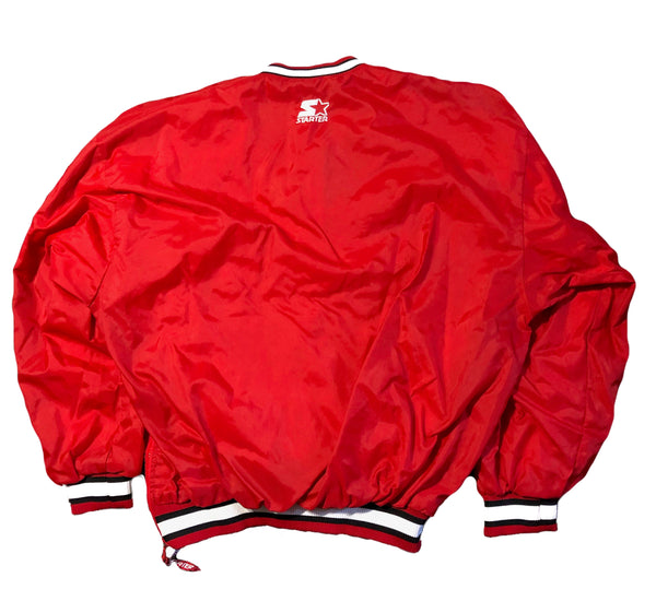 Vintage 90s Indiana Hoosiers Starter Pullover Jacket Size Large - Beyond 94
