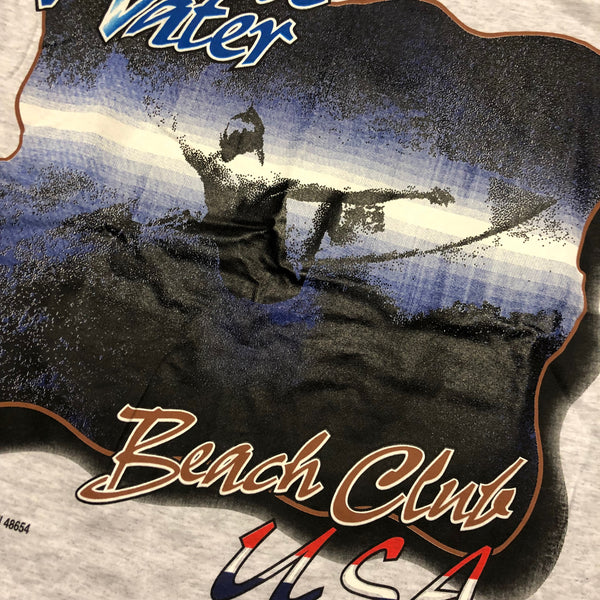 DSWT Vintage 90s Single Stitch Beach Club Shirt Size X-Large - Beyond 94