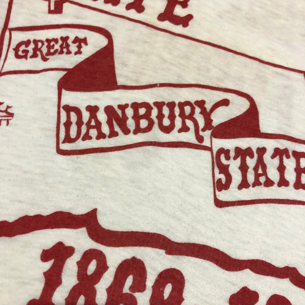 1981 Single Stitch The Great Danbury State Fair Ringer Shirt Size Small - Beyond 94