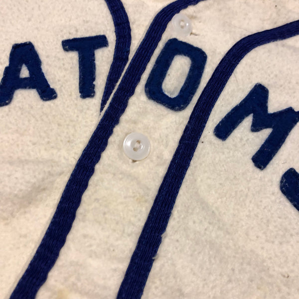 Vintage 40s-50s Wool Baseball Jersey Size Large - Beyond 94
