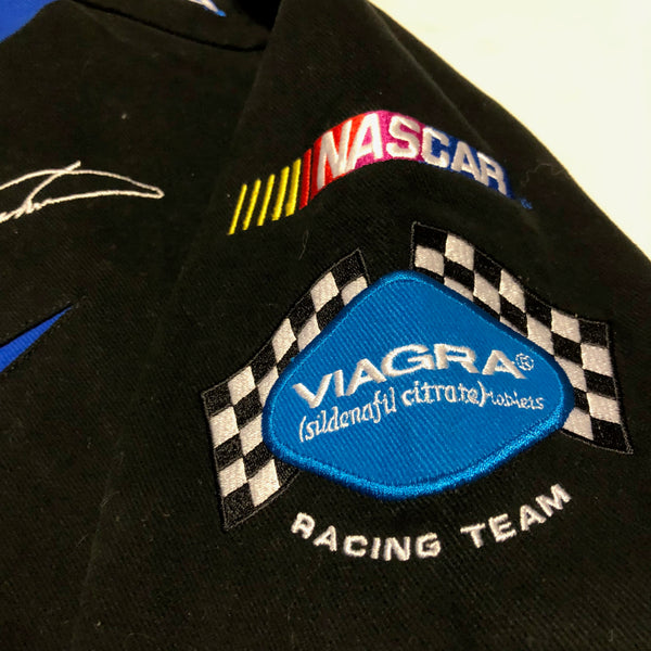 Vintage Mark Martin Viagra Roush Racing Nascar Jacket Size Medium - Beyond 94