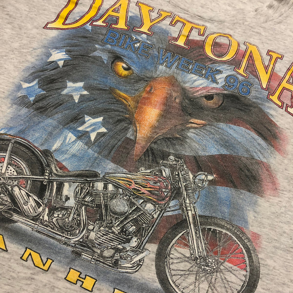 1996 Single Stitch Daytona Bike Week Shirt Size X-Large - Beyond 94