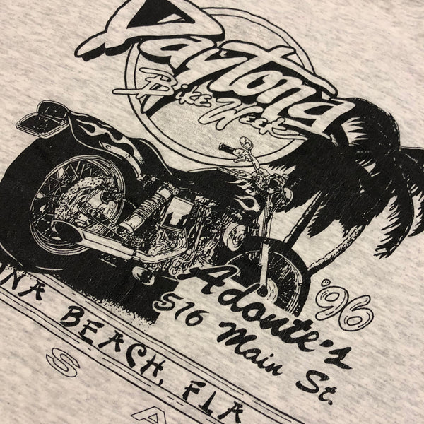 1996 Single Stitch Daytona Bike Week Shirt Size X-Large - Beyond 94