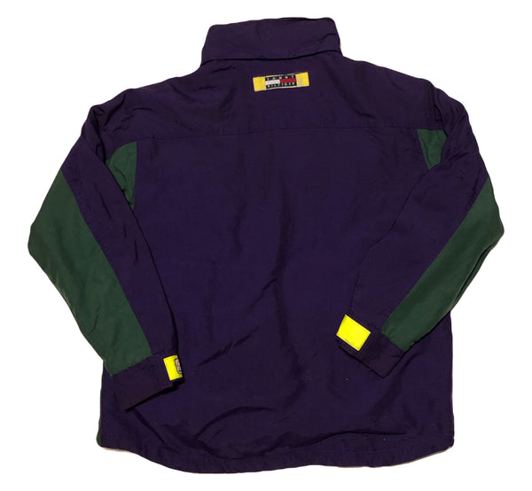 Vintage 90s Tommy Athletic 3M Jacket W/ Foldable Hood Size Medium - Beyond 94