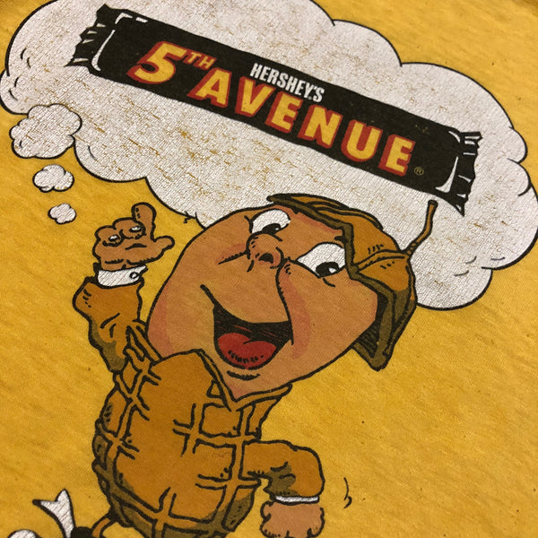 Vintage 80s Hershey's Peanut Single Stitch Shirt Size Large - Beyond 94