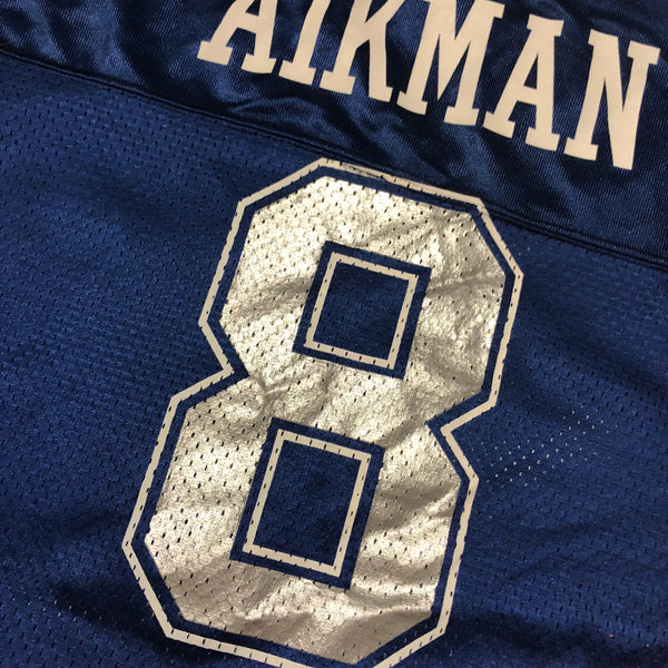 Vintage 90s Dallas Cowboys Troy Aikman Jersey Size Small (Youth X-Large) - Beyond 94