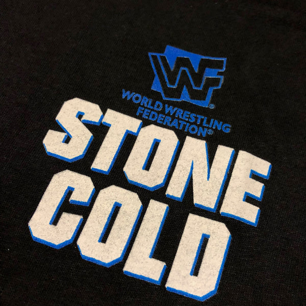 Vintage 90s DSWT WWF Stone Cold Steve Austin Rattlesnake Skull Shirt Size X-Large - Beyond 94
