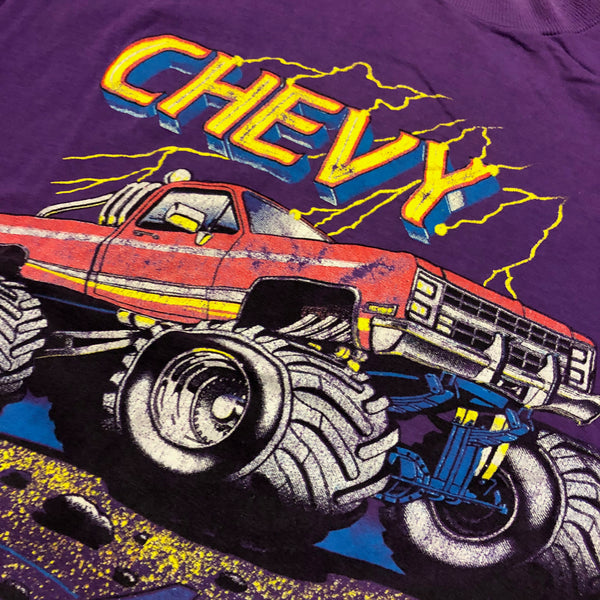 1987 Chevy 4x4 Single Stitch Shirt Size Large - Beyond 94