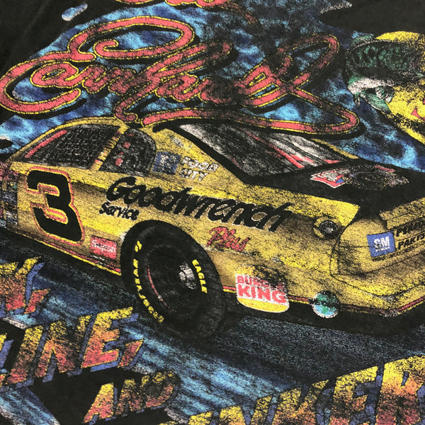Vintage 90s Dale Earnhardt Distressed Racing Shirt Size X-Large - Beyond 94