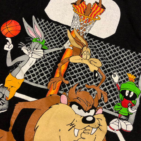 1993 Looney Tunes ACME Basketball Single Stitch Shirt Size Large - Beyond 94