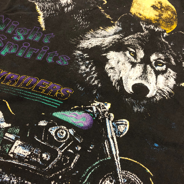Vintage 90s Night Spirits Easyriders Shirt Size X-Large - Beyond 94