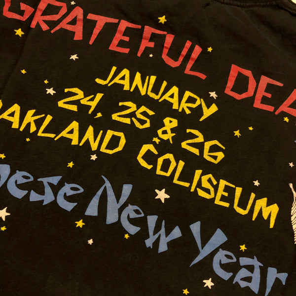 1994 Grateful Dead Chinese New Year Single Stitch Tour Shirt Size X-Large - Beyond 94
