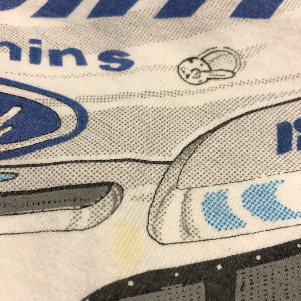 1995 Mark Martin Maxed Out All Over Print Shirt Size Large - Beyond 94